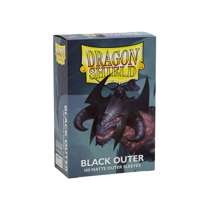 Dragon Shield Standard Card Sleeves 100pc - Outer Матирани Черни