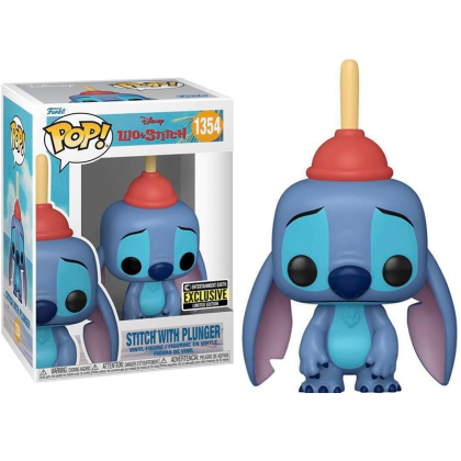 Lilo & Stitch POP! Disney Vinyl Figure Stitch with Plunger (Special Edition) #1354