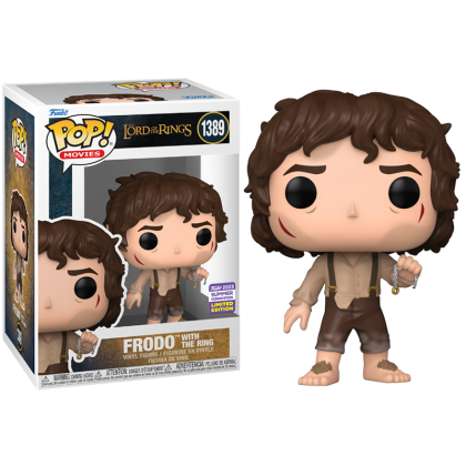 Funko Pop! Movies: Lord of the Rings - Frodo with the Ring (Convention Limited Edition) #1389