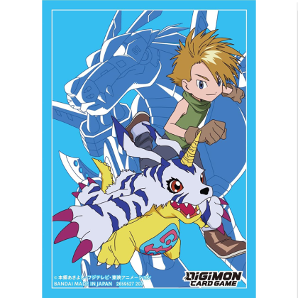 Digimon Card Game Standard Sleeves -  Matt Ishida & Gabumon (60 Sleeves)