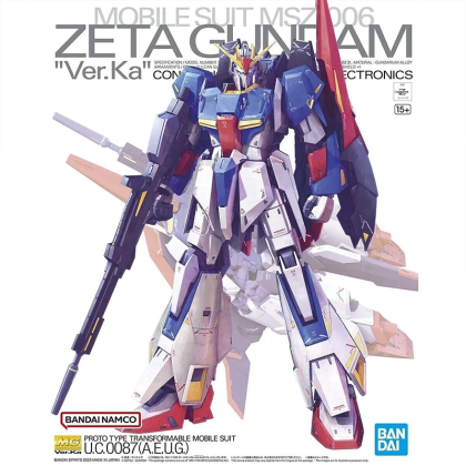 (MG) Gundam Model Kit Figurină de acțiune - Zeta Gundam Ver.Ka 1/100
