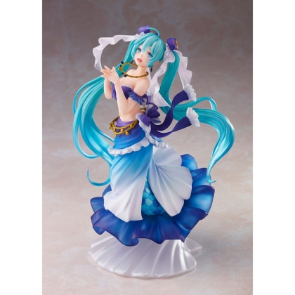 PRE-ORDER: Hatsune Miku AMP PVC Statue - Princess Mermaid Ver. 21 cm