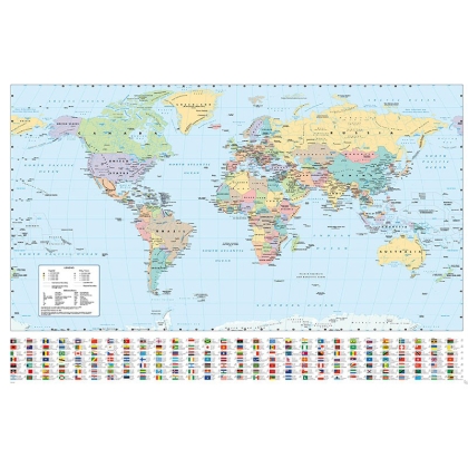 Harper Collins - Poster Maxi 91.5x61 -  World Map 21