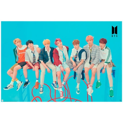 BTS - Poster Maxi 91.5x61 - Group Blue