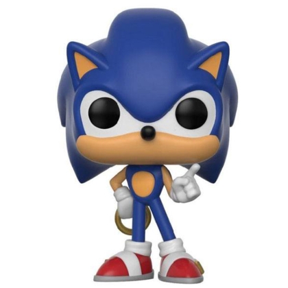 PRE-ORDER: Sonic The Hedgehog POP! Games Vinyl Figure - Sonic (Ring) 9 cm