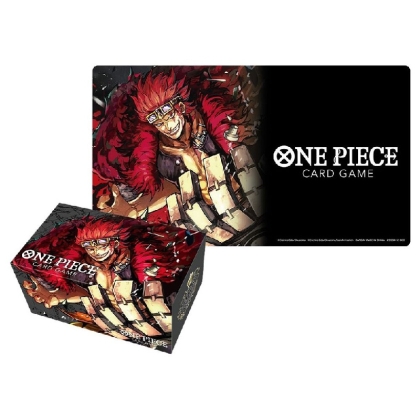 One Piece Card Game - Playmat and Card Case Set - Eustass ”Captain” Kid