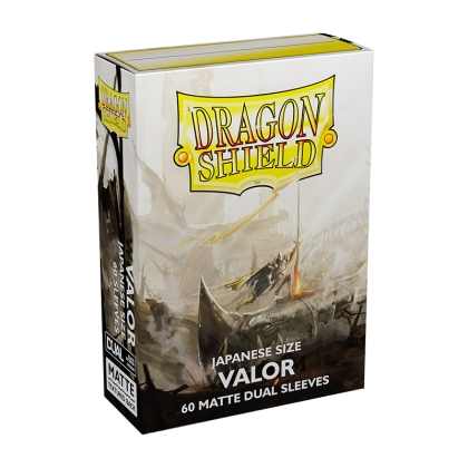Dragon Shield Малки Протектори за карти 60 броя Dual Матирани - Valor