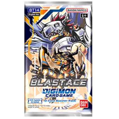  Digimon Card Game Blast Ace Booster Pack BT14