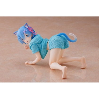 Re:Zero - Starting Life in Another World PVC Statue - Rem Cat Roomwear Version 13cm