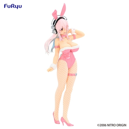 Super Sonico PVC Statue - Super Sonico Pink Ver. 30 cm