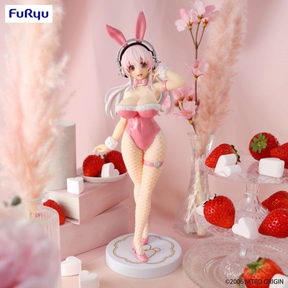 Super Sonico PVC Statue - Super Sonico Pink Ver. 30 cm