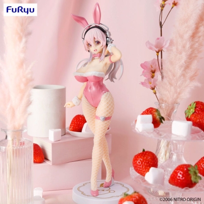 Super Sonico PVC Statue - Super Sonico Pink Ver. 30 cm