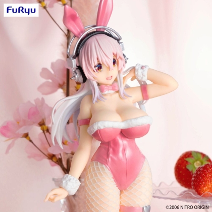 Super Sonico PVC Statue - Super Sonico Pink Ver. 30 cm