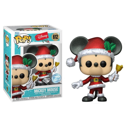 Funko Pop! Disney: Holiday 2022 Vinyl  Figure - Mickey Mouse  (Diamond Collection) (Special Edition) #612