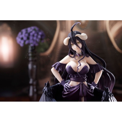 Overlord IV AMP PVC Statue Albedo Black Dress Ver. (re-run) 20 cm