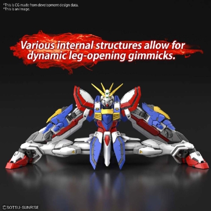 (RG) Gundam Model Kit - 37 God Gundam 1/144