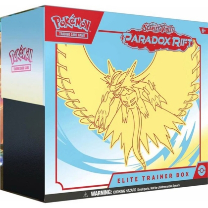 Pokemon TCG Elite Trainer Box - Scarlet & Violet 4 Paradox Rift - Roaring Moon