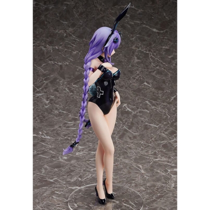 PRE-ORDER: Hyperdimension Neptunia PVC Statue 1/4 Purple Heart: Bare Leg Bunny Ver. 47 cm