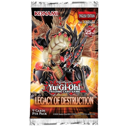 PRE-ORDER: Yu-Gi-Oh! TCG Legacy of Destruction - Booster Pack