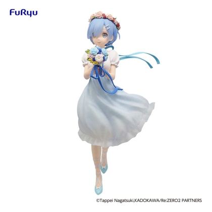 PRE-ORDER: Re:Zero Starting Life in Another World Trio-Try-iT PVC Statue - Rem Bridesmaid 21 cm