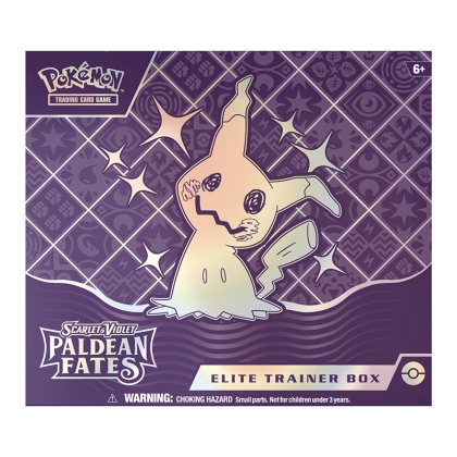 Pokemon TCG SV4.5 Scarlet & Violet Paldean Fates - Elite Trainer Box