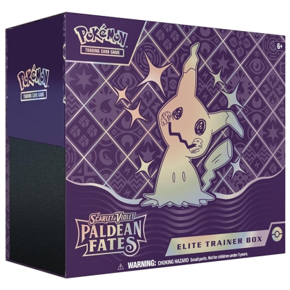 Pokemon TCG SV4.5 Scarlet & Violet Paldean Fates - Elite Trainer Box