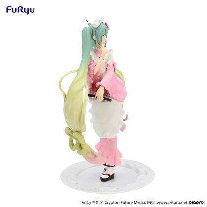 PRE-ORDER: Hatsune Miku Exceed Creative PVC Statue - Matcha Green Tea Parfait Cherry Blossom Ver. 20 cm