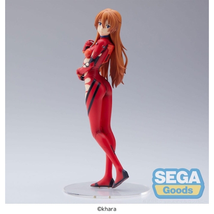 PRE-ORDER:  EVANGELION: 3.0+1.0 Thrice Upon a Time SPM PVC Statue - Asuka Langley On The Beach (re-run) 21 cm