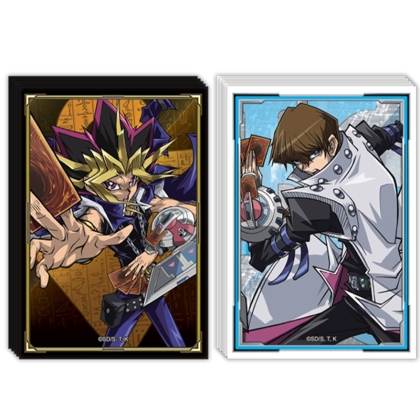 Yu-Gi-Oh! TRADING CARD GAME Yugi & Kaiba Quarter Century - Протектори за карти (2 x 50 бр.)