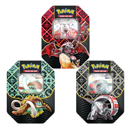 Pokemon TCG Scarlet & Violet Paldean Fates - Tin Shiny Charizard EX