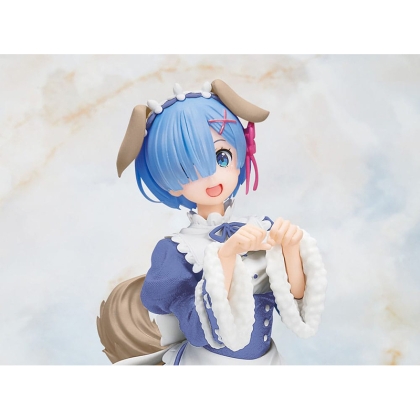 Re:Zero - Starting Life in Another World PVC Statue - Rem Memory Snow Puppy Ver. Renewal Edition 20 cm
