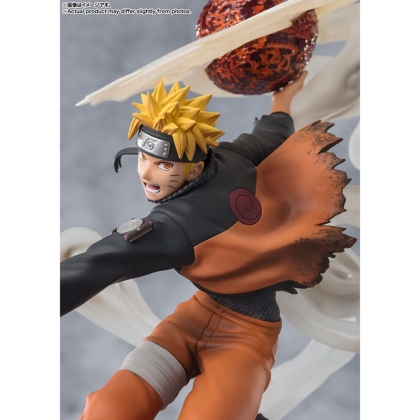 PRE-ORDER:  Naruto Shippuden Figuarts ZERO Extra Battle PVC Statue - Naruto Uzumaki-Sage Art: Lava Release Rasenshuriken 24 cm