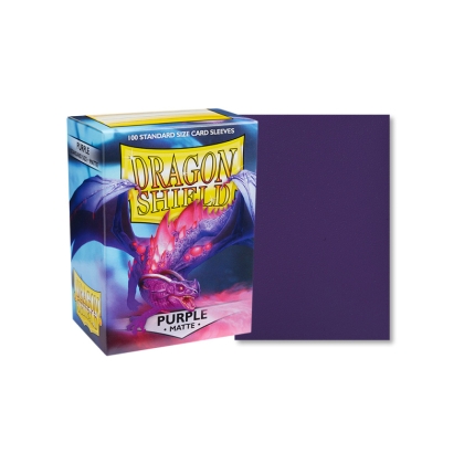 Dragon Shield Standard Card Sleeves 100pc - Matte Purple