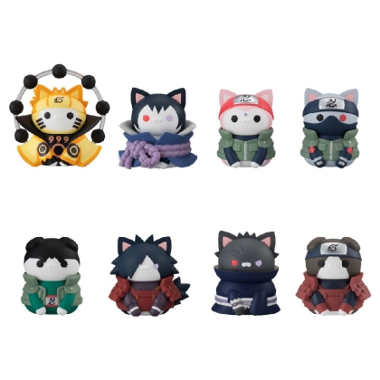 Naruto Shippuden Mega Cat Project Trading Figure 3 cm Nyaruto! Last Battle Ver.