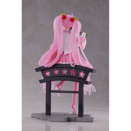 PRE-ORDER: Hatsune Miku AMP PVC Statue Statue - Sakura Miku Lantern Ver. Reissue 20 cm