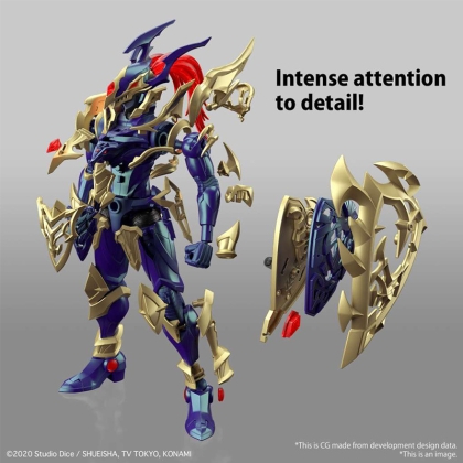 Model Kit Yu-Gi-Oh! Duel Monsters - Figure Rise Black Luster Soldier Apmplified