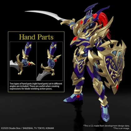 Model Kit Yu-Gi-Oh! Duel Monsters - Figure Rise Black Luster Soldier Apmplified
