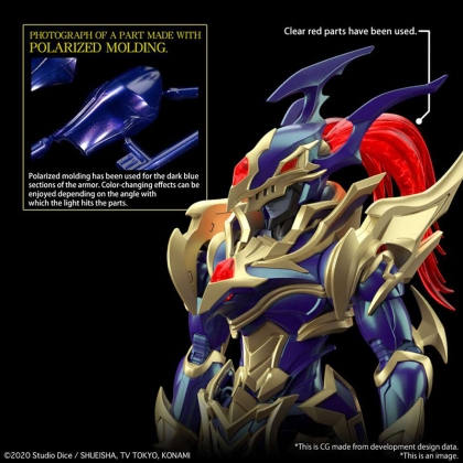Model Kit Yu-Gi-Oh! Duel Monsters - Figure Rise Black Luster Soldier Apmplified