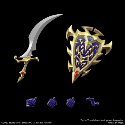 Model Kit Yu-Gi-Oh! Duel Monsters - Figure Rise Black Luster Soldier Apmplified