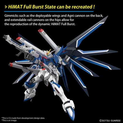 (HG) Gundam Model Kit - Perfect Strike Freedom Rouge 1/144