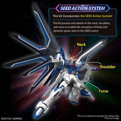 (HG) Gundam Model Kit - Perfect Strike Freedom Rouge 1/144