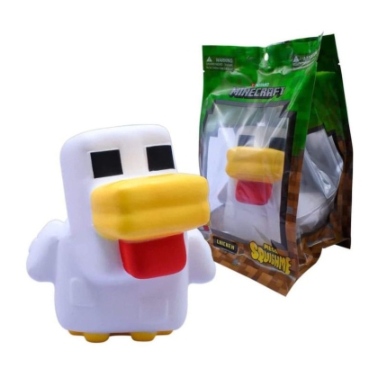 Minecraft Mega Squishme Anti-Stress Figure Series 2 Chicken 15 cm