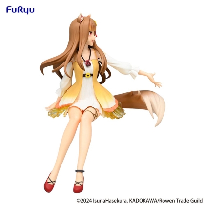 PRE-ORDER: Spice and Wolf Noodle Stopper PVC Statue Holo Sunflower Dress Ver. 17 cm