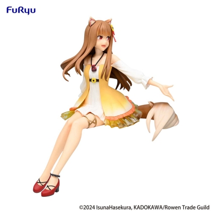 PRE-ORDER: Spice and Wolf Noodle Stopper PVC Statue Holo Sunflower Dress Ver. 17 cm