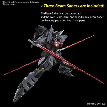 (HG) Gundam Model Kit - Black Knight Squad Shi-ve.A 1/144