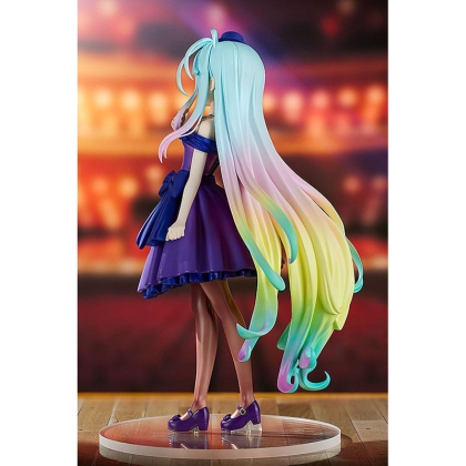 PRE-ORDER: No Game No Life Zero Pop Up Parade PVC L Statue - Shiro: Concert Ver. 21 cm