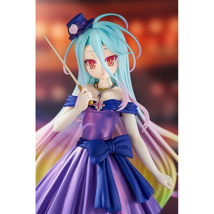 PRE-ORDER: No Game No Life Zero Pop Up Parade PVC L Statue - Shiro: Concert Ver. 21 cm