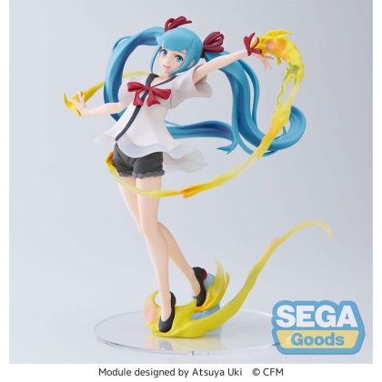 Hatsune Miku: Project DIVA MEGA 39's Figurizm Luminasta PVC Statue - Hatsune Miku Shiny T.R. 22 cm