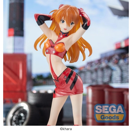 Evangelion Luminasta PVC Statue Evangelion Racing - Asuka Shikinami Langley Pit Walk 25 cm