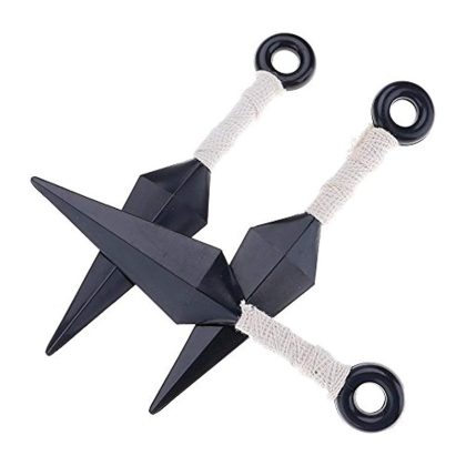 Naruto Shippuden Cosplay Small Set Kunai 3 pieces white